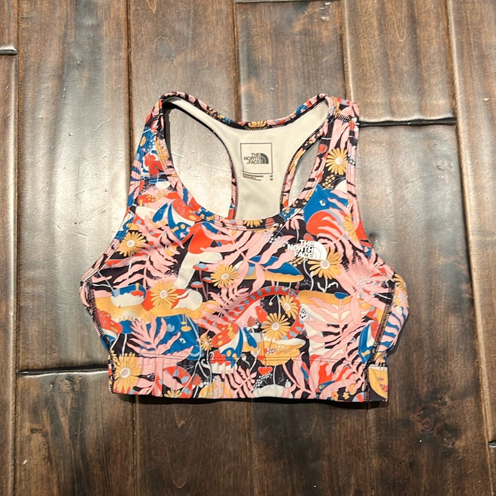 The North Face Women's Printed Midline Bra Size Medium
